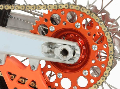 KTM HUSQVARNA REAR SPINDLE KIT 14-20, STAINLESS STEEL OEM STYLE, OEM 77710085044 /