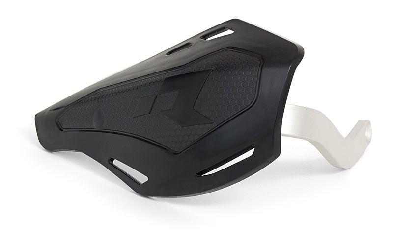 HP1 HANDGUARD SCRAMBLER FITMENT, RTECH R-KITPMHP1NR1 + MOUNTING KIT, SILVER BAR