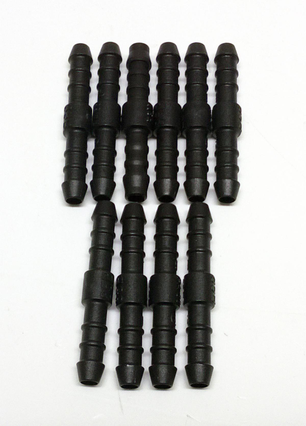 STRAIGHT CONNECTER 1/4, 6mm, £0.60 EACH PACK/10