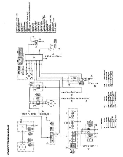WIRING LOOM YFS200 BLASTER, AT-01859, 3JM-82590-10-00, Wire harness