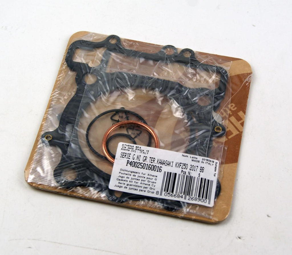 TOP END GASKET SET 83MM KAWASAKI KX 250 17-19, ATHENA P400250160016 290CC BIG BORE