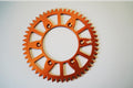 REAR SPROCKET VERTEX ALLOY KTM, VERTEX 892-897ECOR52, ORANGE, 7075T6 ALLOY