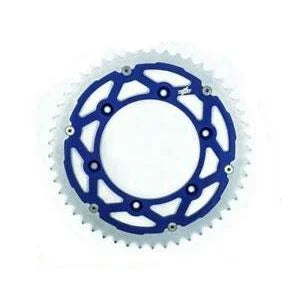 REAR SPROCKET TWINRING KTM, VERTEX 892-897DUOBU49, BLUE, 707576 ALLOY & C45 STEEL