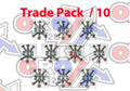 TRADE-PACK 10SPROCKET BOLTS, TRADE EACH PACK 3.65