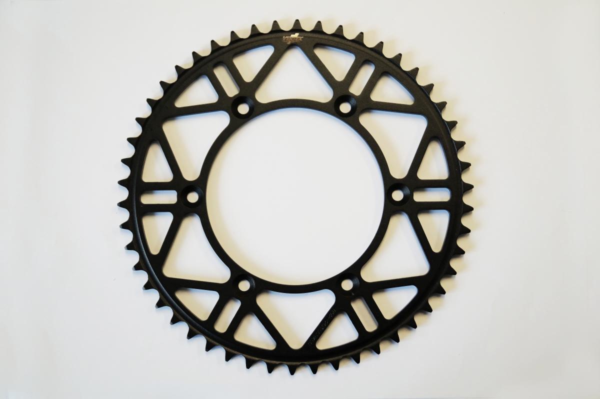 REAR SPROCKET VERTEX STEEL 251, VERTEX 892-2015CBK50, BLACK, C45 STEEL