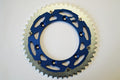 REAR SPROCKET TWINRING 251, VERTEX 892-2015DUOBU49, BLUE, 707576 ALLOY & C45 STEEL