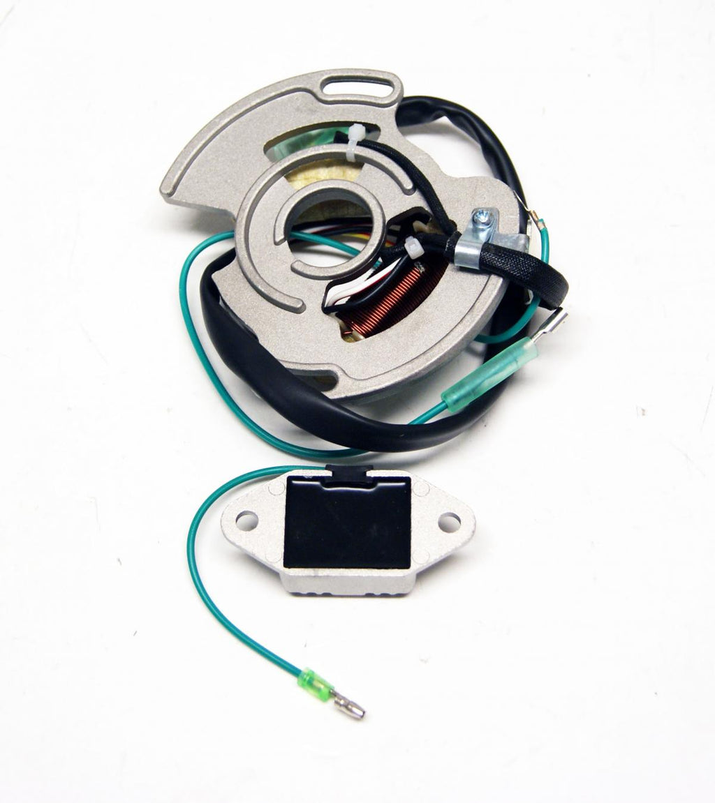 STATOR + HT COIL + CDI + REGULATOR 1988-2006 YAMAHA BLASTER YFS 200 D08-2-1 2XJ-85550-M1-00