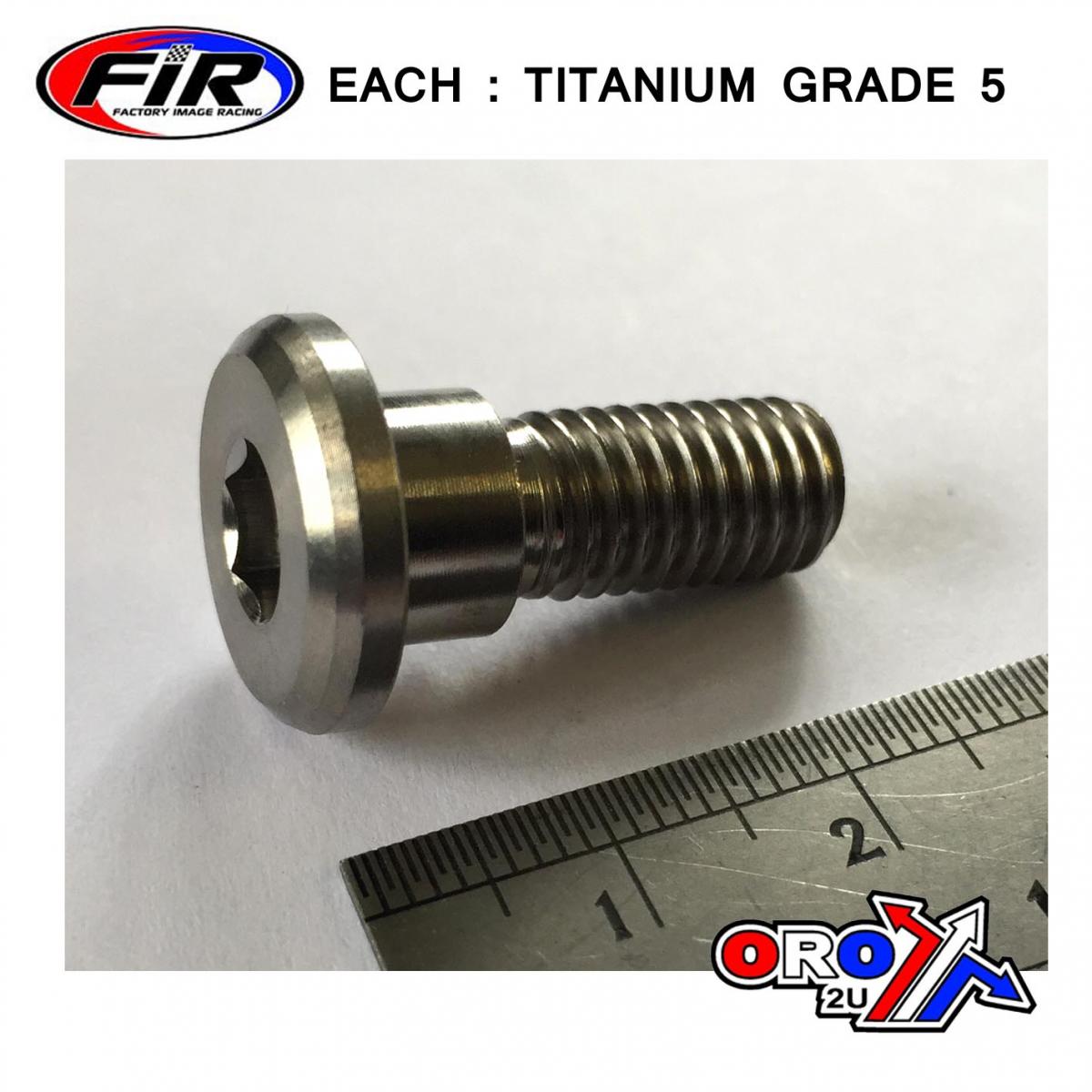 DISC BOLT M8x22mm -10 BOSS EA, TITANIUM GRADE 5 /DISC BOLT