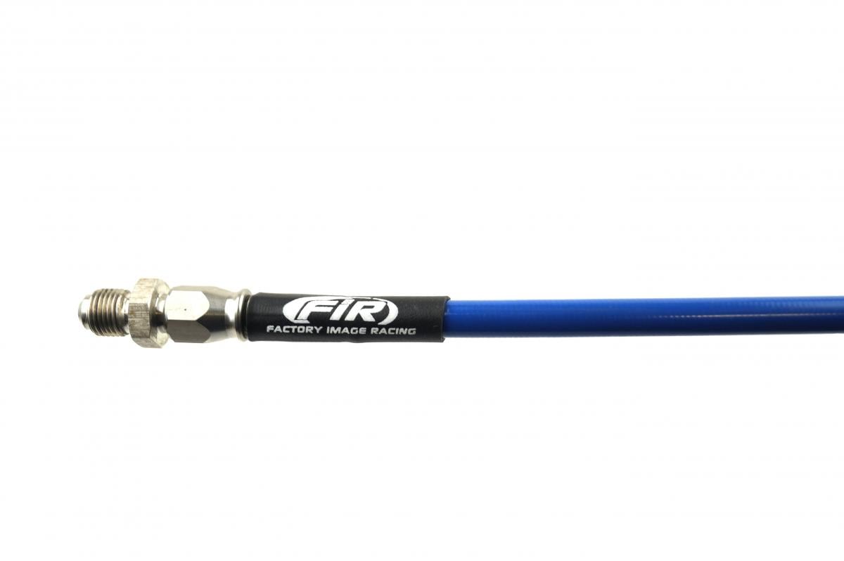 HOSE FRONT BRAKE BLUE / BLK HUSABERG MX 1995-1996