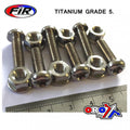 BOLT DISC M6x20mm + NUT TORX, TITANIUM GRADE 5 /PACK OF 6