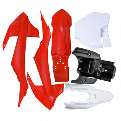 PLASTIC KIT PIT BIKE KTM 50 STYLE RED, TAOTAO DB20 SK50, TC140-TC143