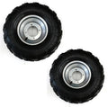 REAR WHEEL KIT 4/110 18x9.5-8, GO KART BUGGY ATV UNIVERSAL TO FIT 42-2182