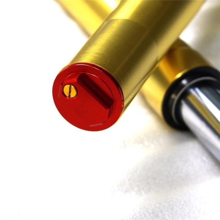 PIT BIKE FORKS 45/48MM UNIVERSAL, 15MM SPINDLE, 735MM