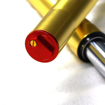 PIT BIKE FORKS 45/48MM UNIVERSAL, 15MM SPINDLE, 735MM