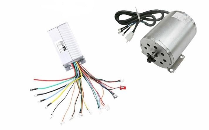 1800w/2.5hp 48V 32A ELECTRIC MOTOR KIT UNIVERSAL BUGGY BIKE QUAD MOTO DIY