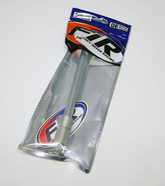 15mm PITBIKE FRONT WHEEL SPINDLE 220mm WITH 27mm & 19mm SPACERS