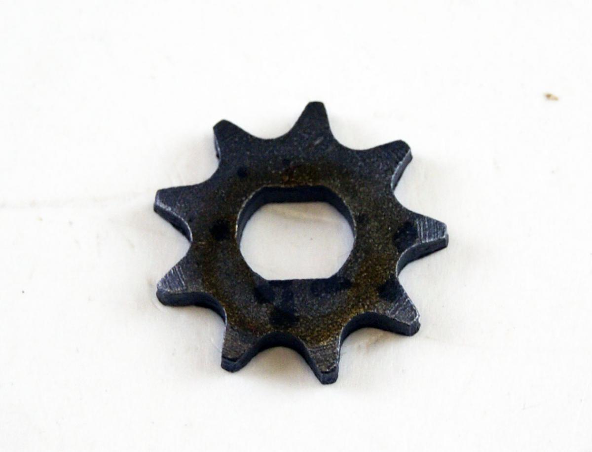 9T SPROCKET FOR 1800W 48V ELECTRIC MOTOR, TO FIT 44-8800 MOTOR KIT, T8F CHAIN
