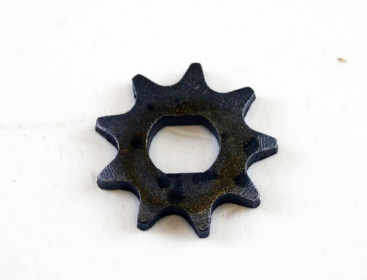 9T SPROCKET FOR 1800W 48V ELECTRIC MOTOR, TO FIT 44-8800 MOTOR KIT, T8F CHAIN