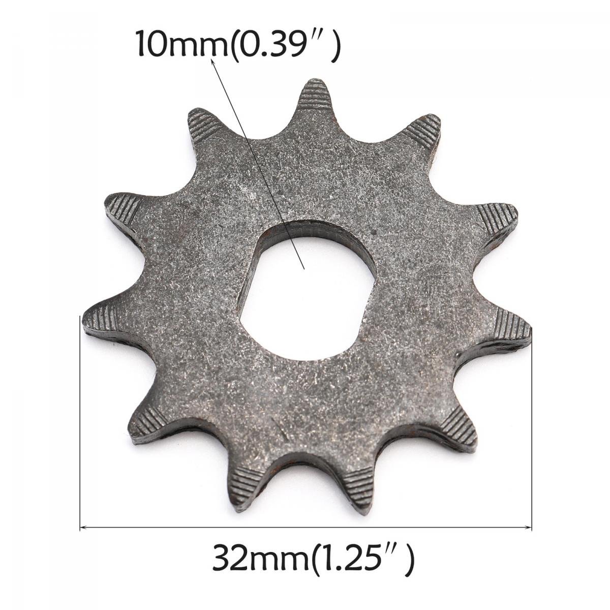 11T SPROCKET FOR 1800W 48V ELECTRIC MOTOR, TO FIT 44-8800 MOTOR KIT, T8F CHAIN