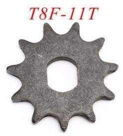 11T SPROCKET FOR 1800W 48V ELECTRIC MOTOR, TO FIT 44-8800 MOTOR KIT, T8F CHAIN