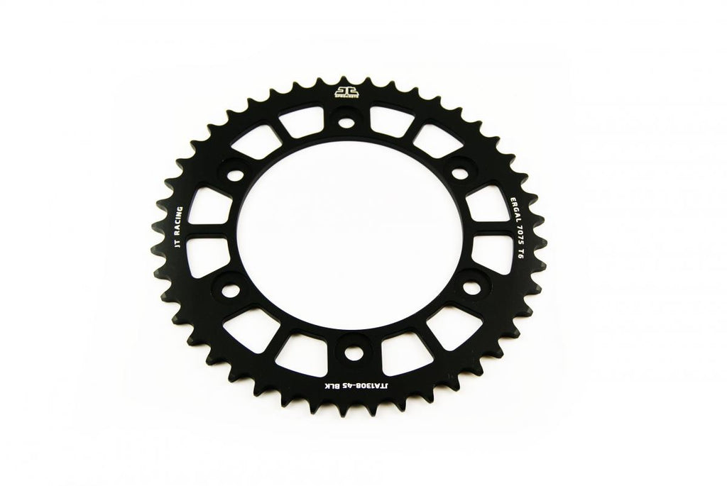 REAR SPROCKET ALLOY JTA1308.45BLK, CHAIN CONVERSION 520 JT RACELITE, HONDA ROAD JTR1308