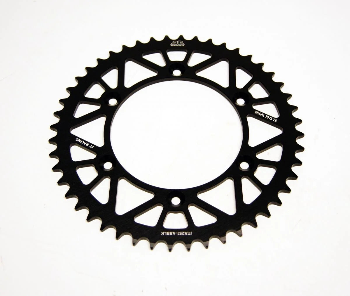 REAR SPROCKET ALLOY BLACK 251, JTA251.47BLK 7075-T6 Aluminium, SR251-47
