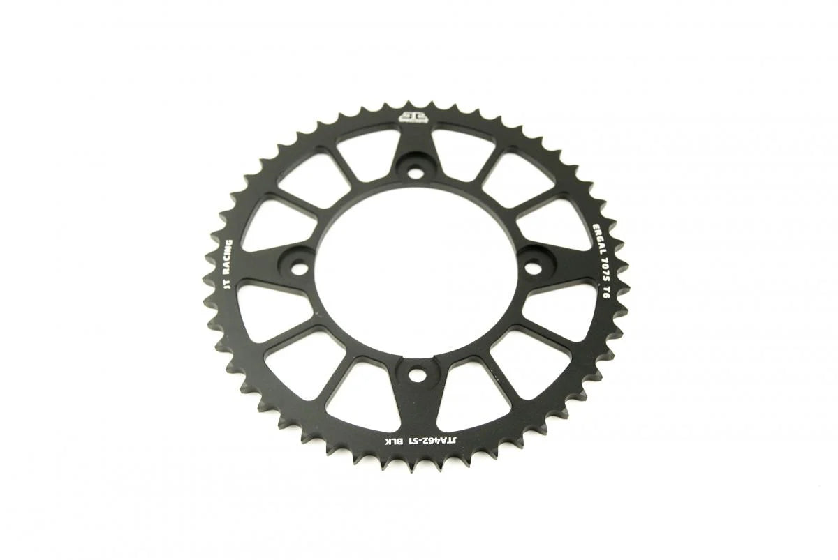 REAR SPROCKET ALLOY BLACK 462, JTA462.51BLK 7075-T6 Aluminium, JTR456