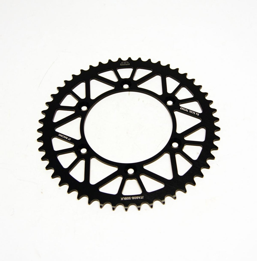 REAR SPROCKET ALLOY BLACK 808, JTA808.50BLK