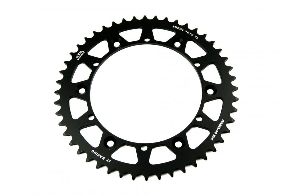 REAR SPROCKET ALLOY BLACK, JTA853.48BLK 7075-T6 Aluminium