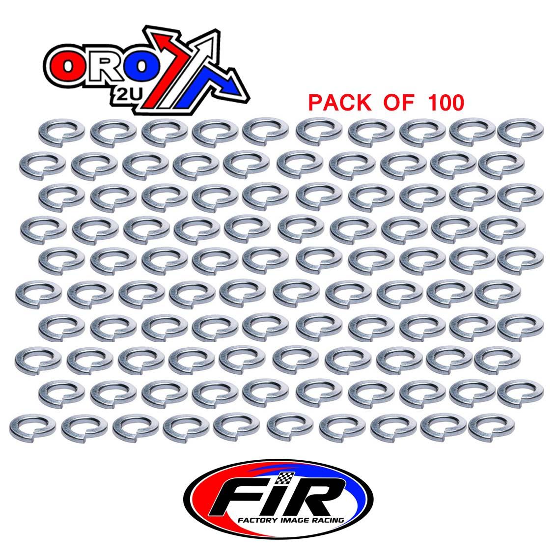 M10 SPLIT L/ WASHER BZP PK/100