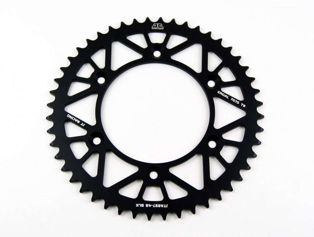 REAR SPROCKET ALLOY BLACK, JTA897.48BLK
