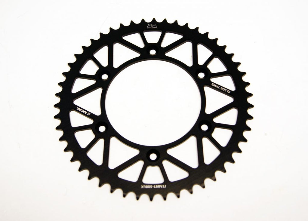 REAR SPROCKET ALLOY BLACK, JTA897.50BLK