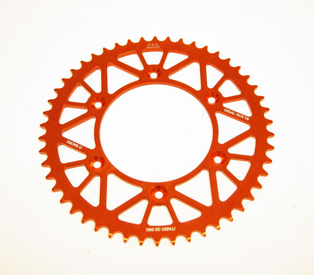 REAR SPROCKET ALLOY ORANGE, JTA897.50ORG