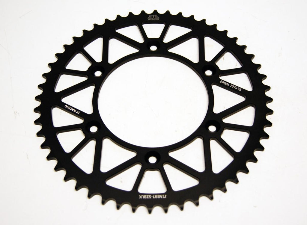 REAR SPROCKET ALLOY BLACK, JTA897.52BLK