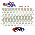 M12 WASHER STD BZP PACK/100