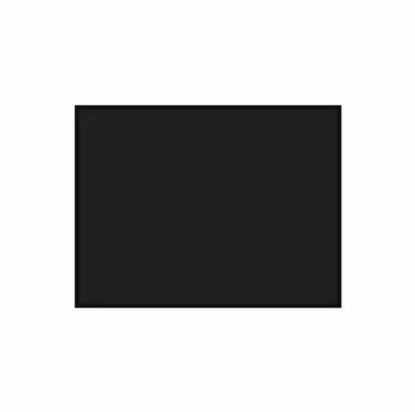 GAZEBO SIDE WALL PANEL PLAIN BLACK 3x3m VELCRO ATTACHMENT