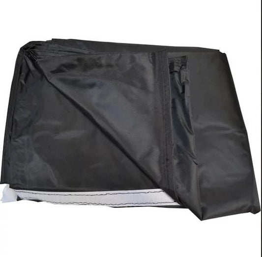 GAZEBO SIDE WALL PANEL PLAIN BLACK 3x6m VELCRO ATTACHMENT