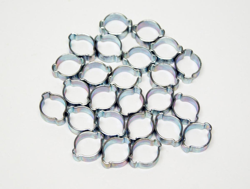 Steel O Clip 9/16 PACK OF 25, 13>15mm, / OC4