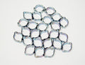 Steel O Clip 9/16 PACK OF 25, 13>15mm, / OC4