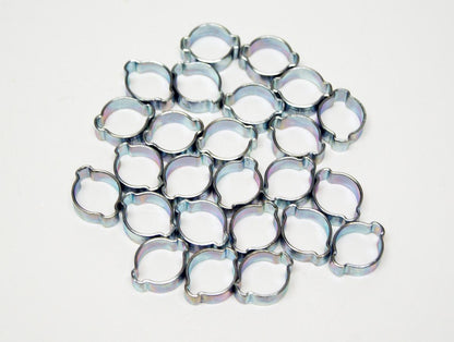 Steel O Clip 9/16 PACK OF 25, 13>15mm, / OC4
