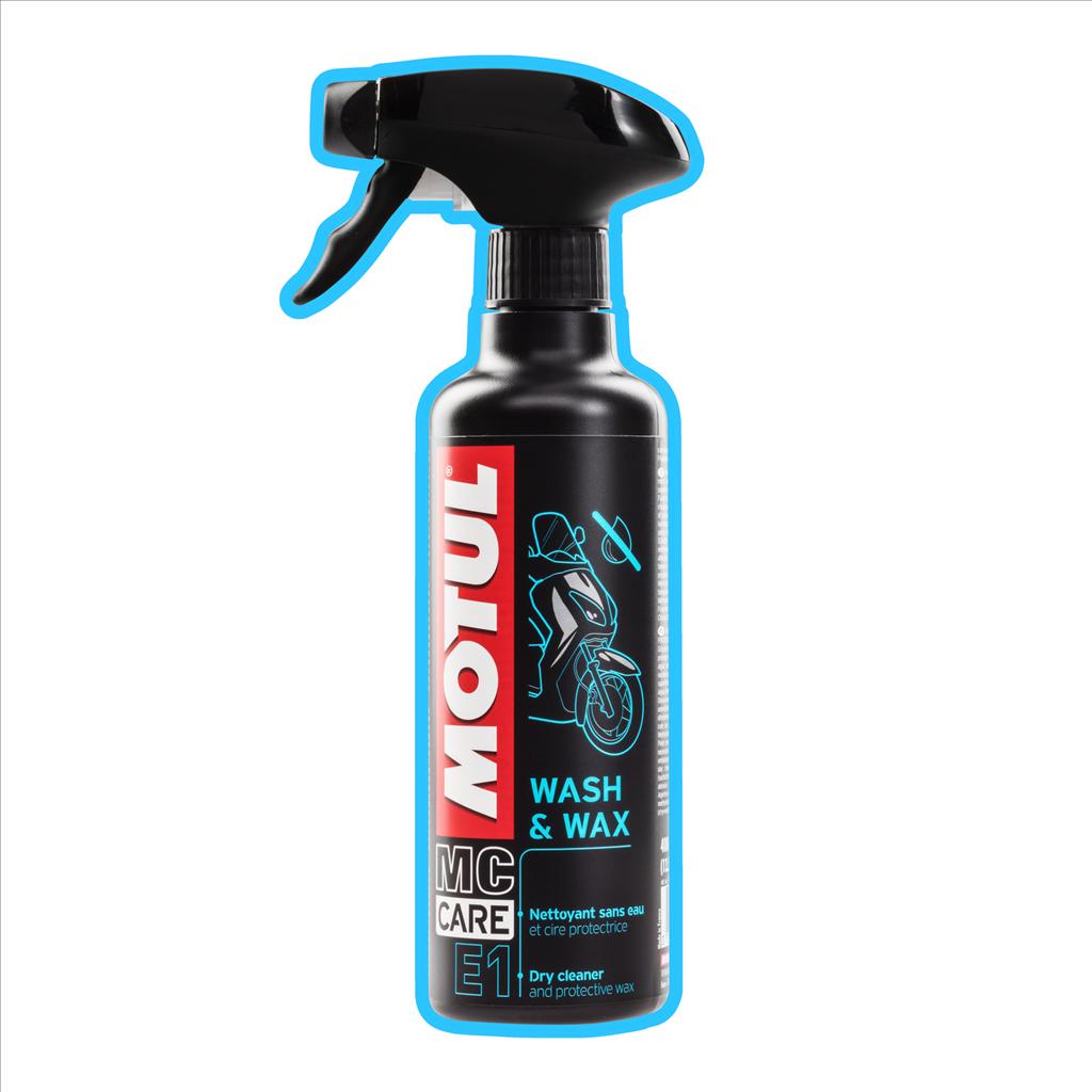 E1 WASH & WAX 400ml, MOTUL 450137, BOX=12