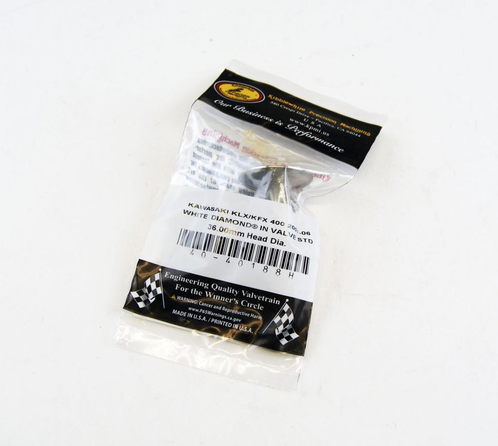 INTAKE VALVE 00-07 KAWASAKI SUZUKI KLX KFX DR-Z LT-Z 400 KIBBLEWHITE 65-153.IN.KW.WD