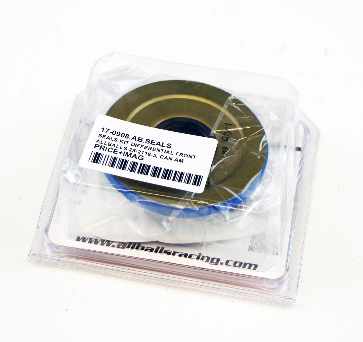 DIFFERENTIAL SEALS KIT FRONT CAN-AM DEFENDER, ALLBALLS 25-2119-5