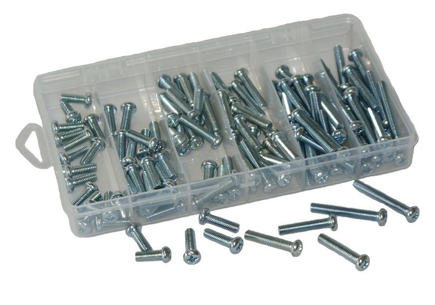 PAN HEAD SCREWS 3,4,5,6mm