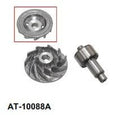 WATER PUMP WP SHAFT + IMPELLER, BRONCO AT-10088A, 5632427 3514921