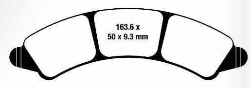 BRAKE PADS FULL METAL HD FRONT [FA728], MX-D EXTREME 2207667, 1913735