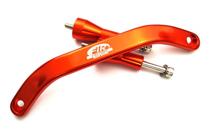 KTM GRAB HANDLE REAR, FIR ASOT-370, ORANGE FORGED