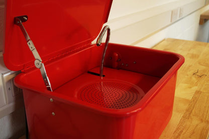 PARTS WASHER / BENCH 3.5GL, 3.5 GALLON / ENGINE CLEANER WASHER, RED