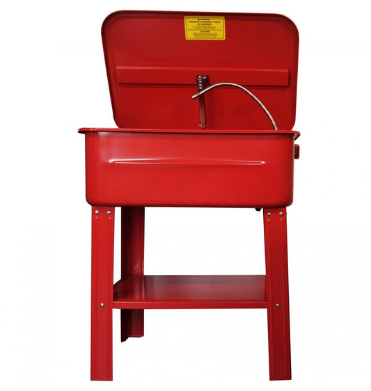 PARTS WASHER / BENCH 20GL, 20 GALLON / ENGINE CLEANER WASHER, RED