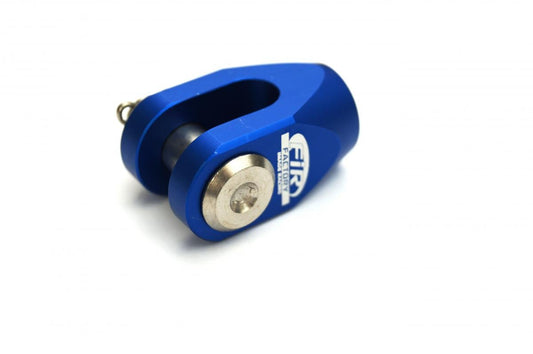 BRAKE CLEVIS REAR BLUE YZ YZF, FIR ASRBC-03, CNC ALLOY